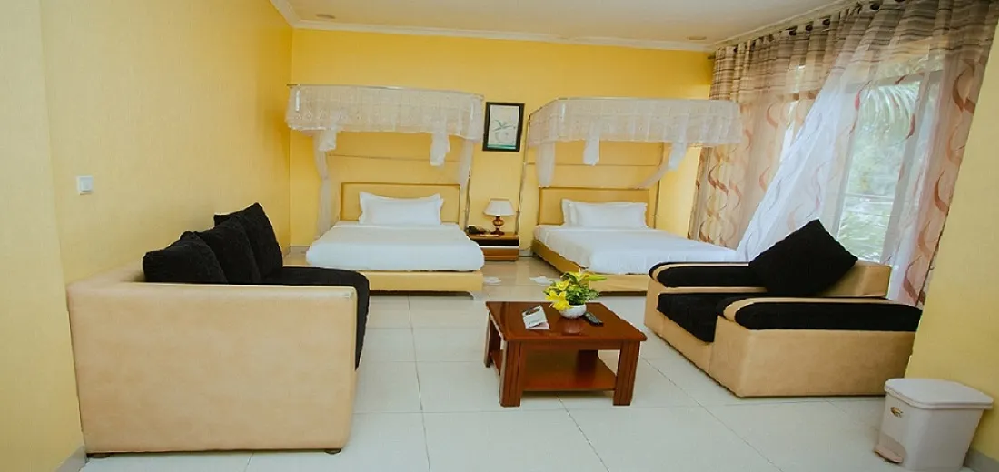 Chambre à deux lits